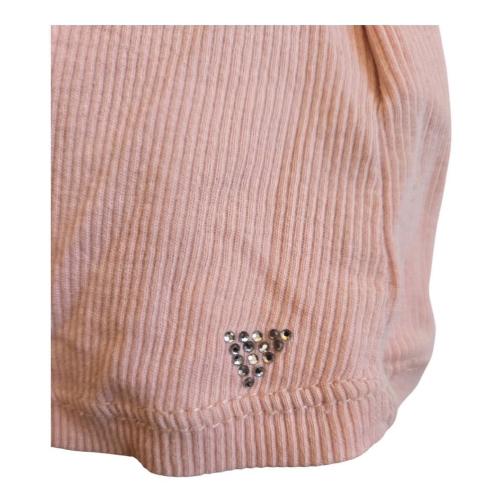 GUESS Pink 🩷 Ribbed "Perfect Tank" Top - Picture 4 of 4